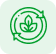 leaf-circle icon